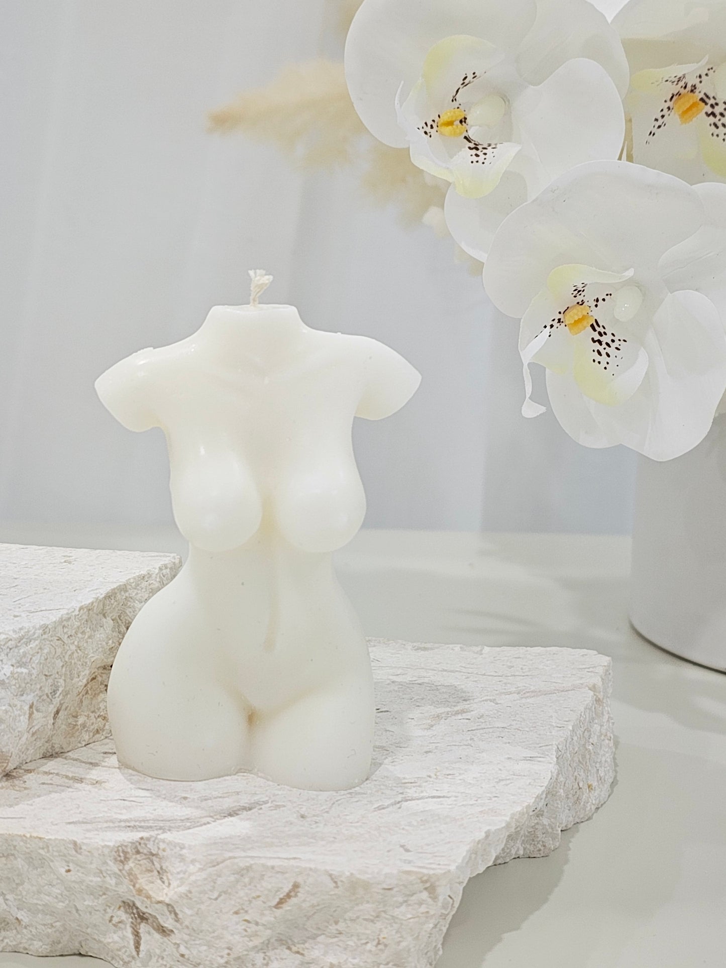 Fit Busty Model Candle