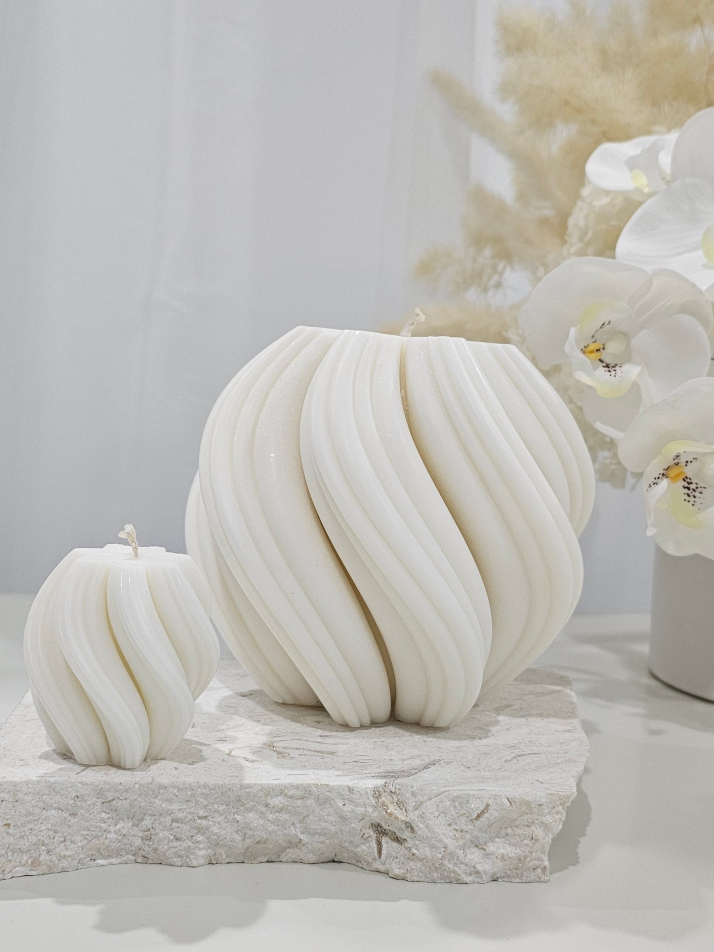 Twirl Set Candle