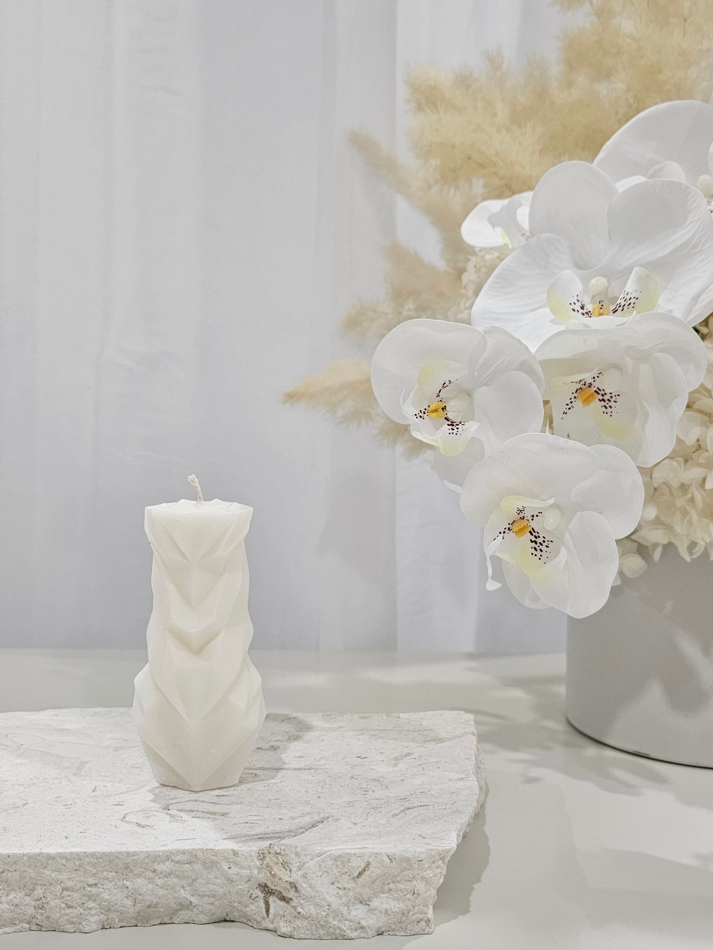 Geometric Candle