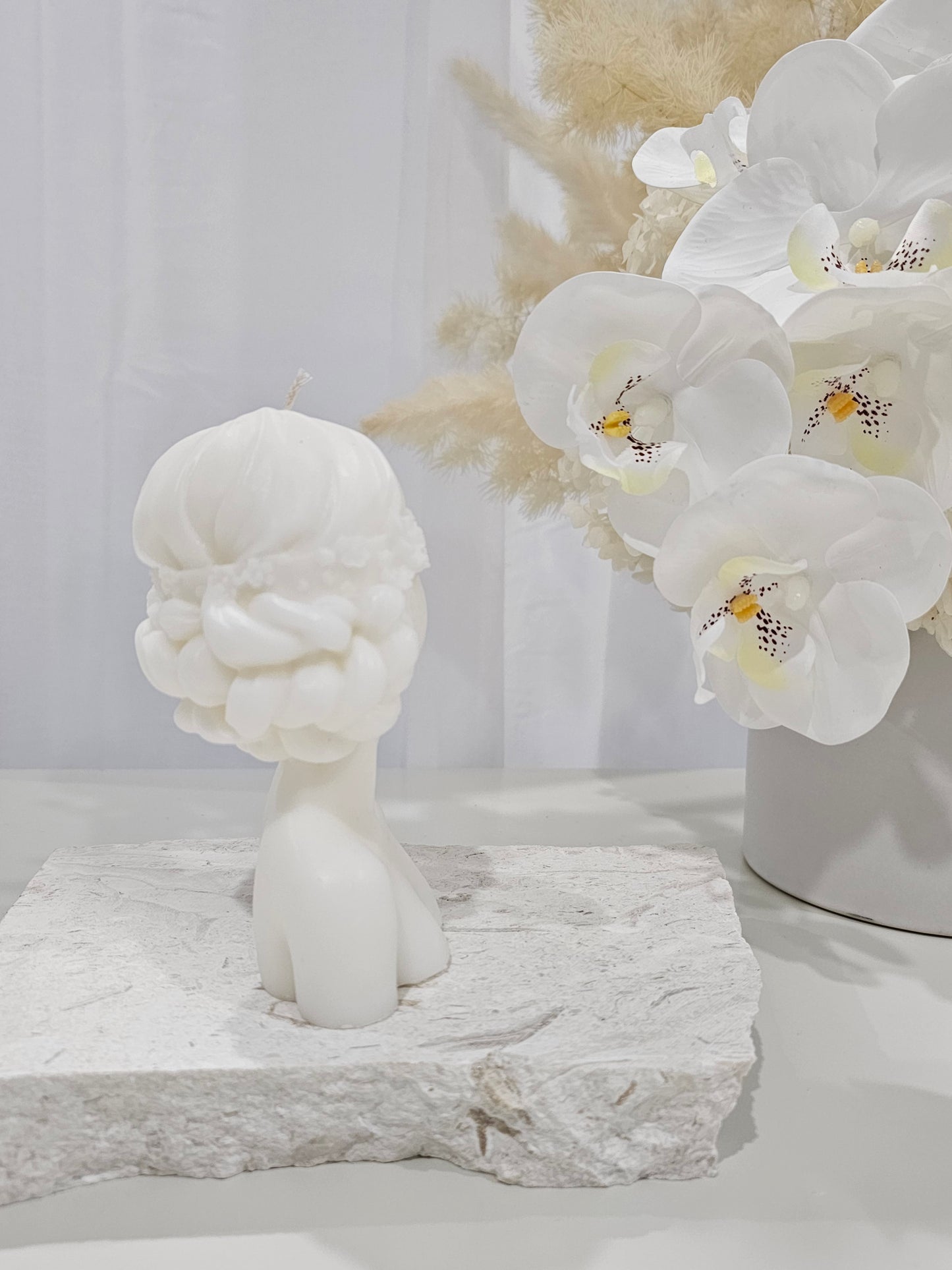 Flower Princess Blindfold Candle