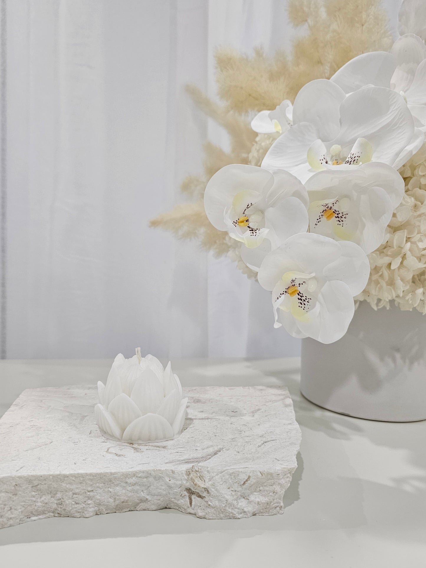 Lotus Flower Candle