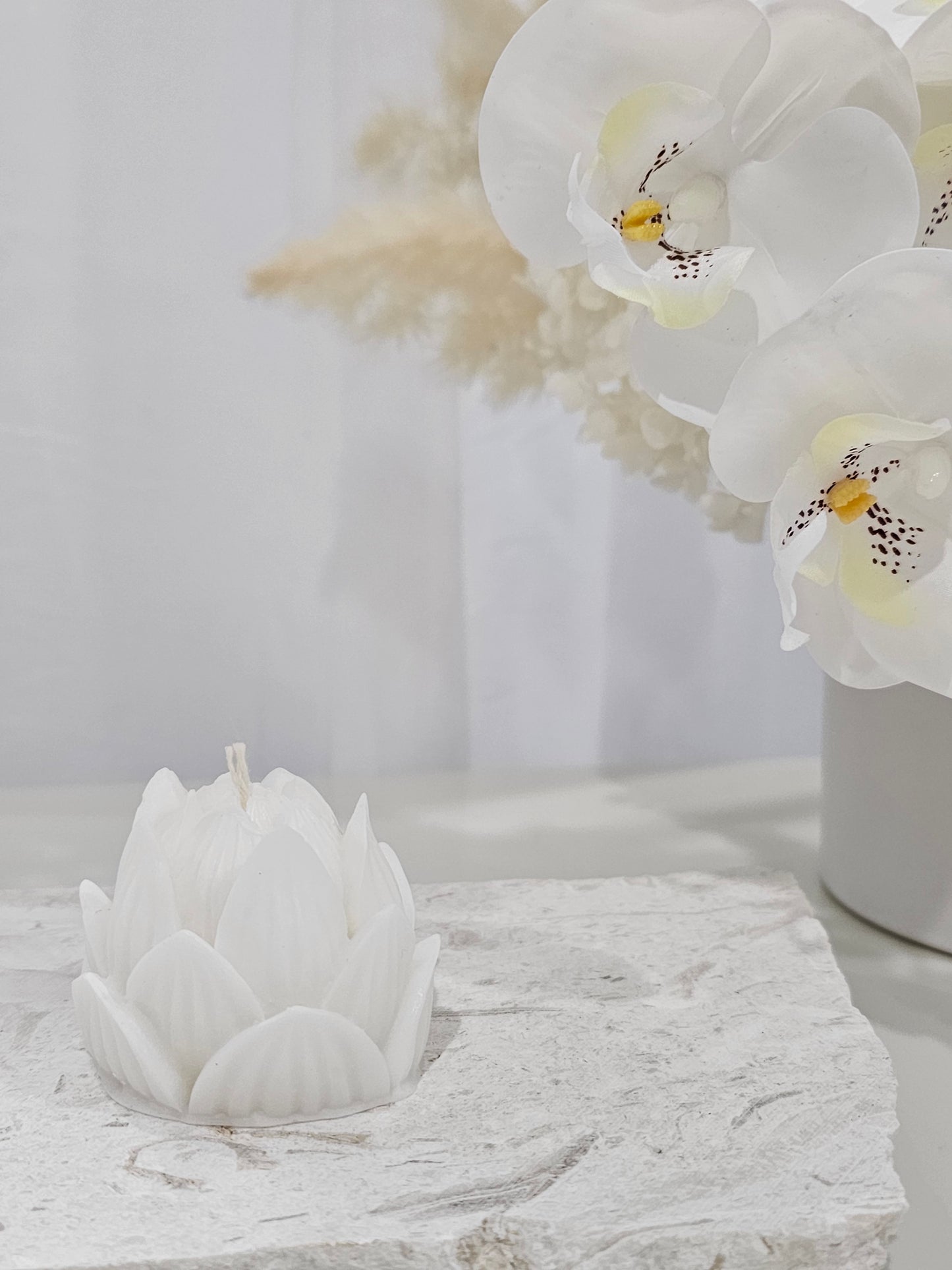 Lotus Flower Candle