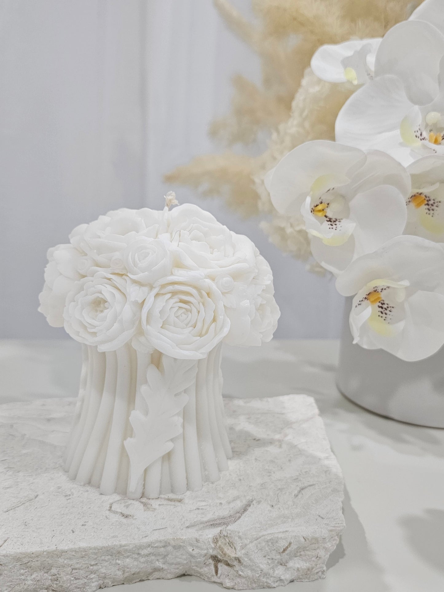Flower Bouquet Candle