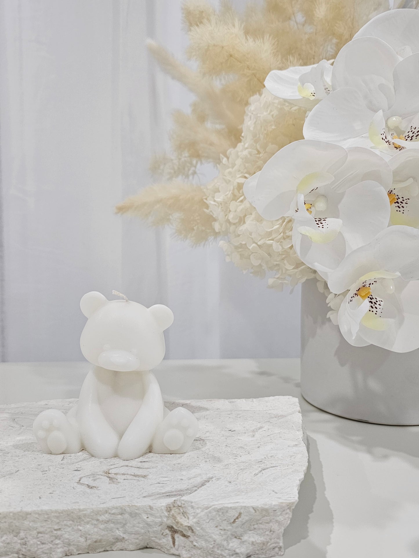 Teddy Bear Candle