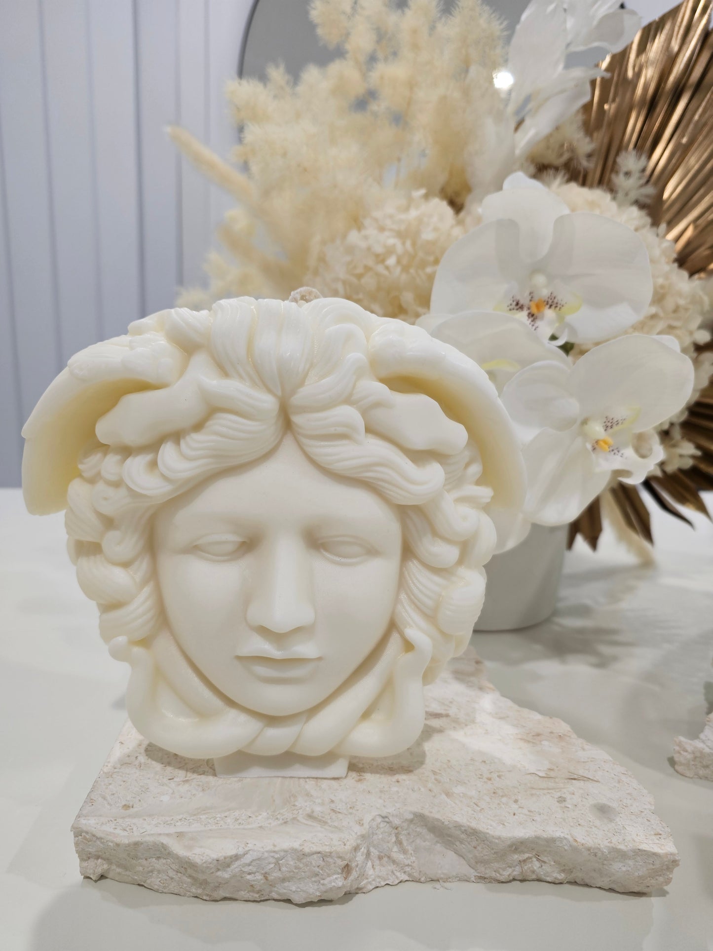 Large Medusa Candle