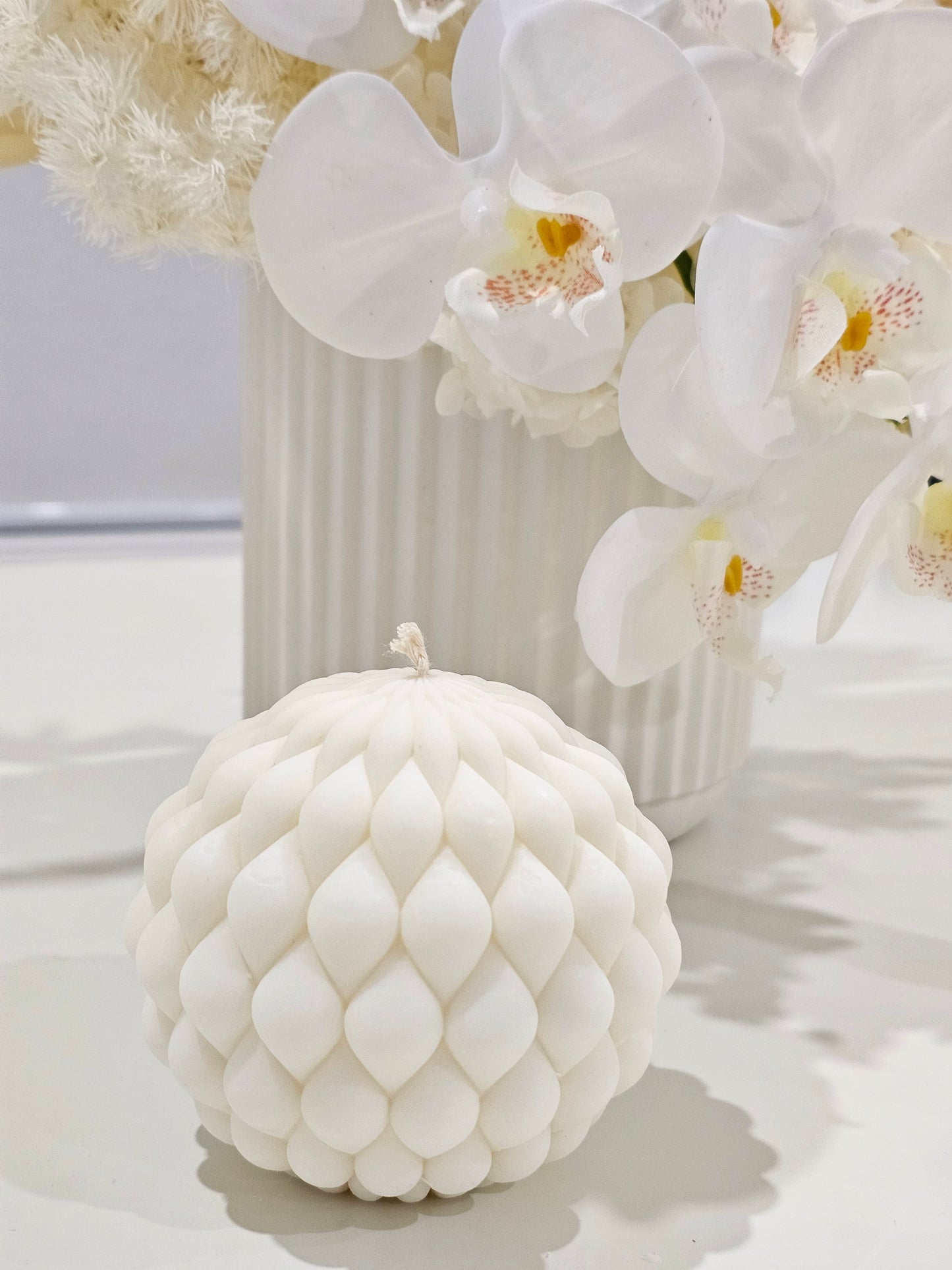 Braid Orb Candle