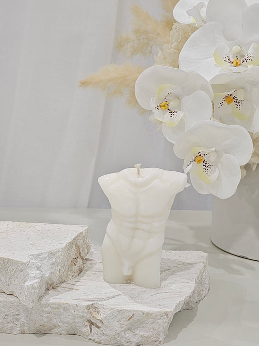 Male Sculpture Candle