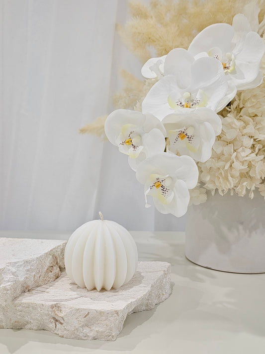 Ball Cut Candle
