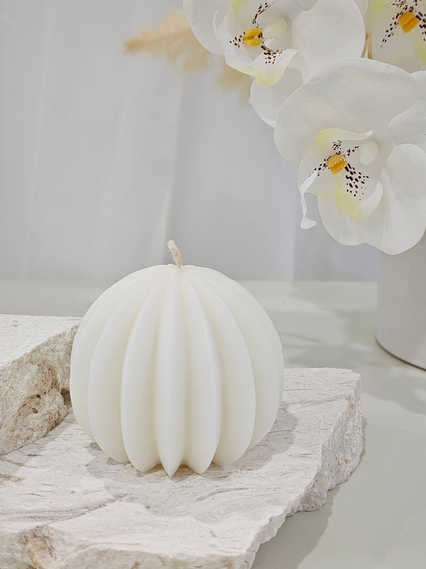 Ball Cut Candle