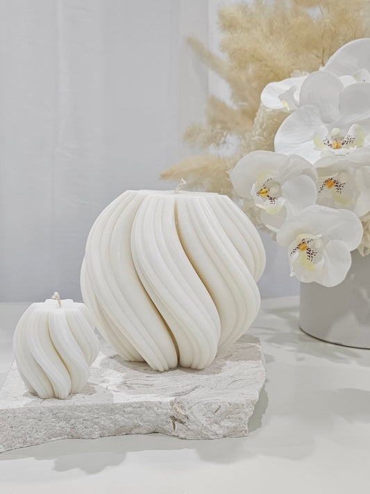 Twirl Set Candle