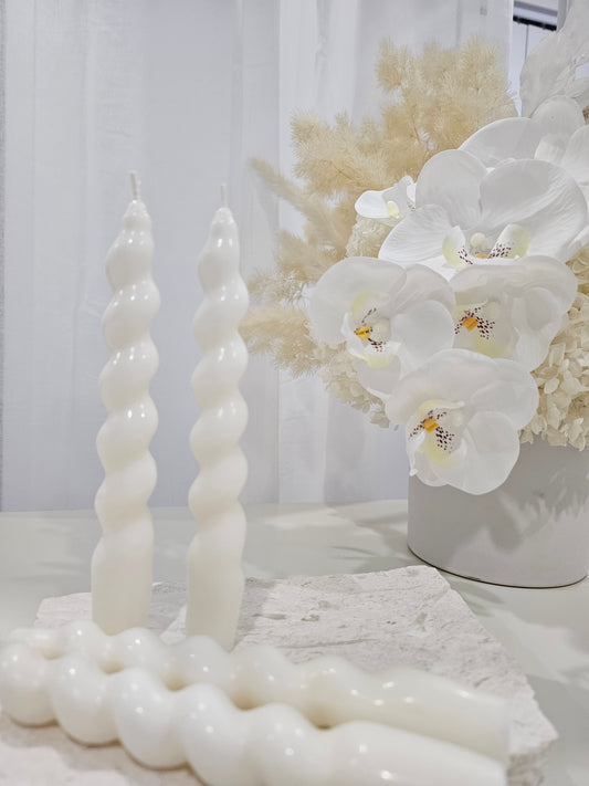 Twist Taper Candle