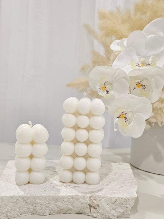 Large Pearls Candle