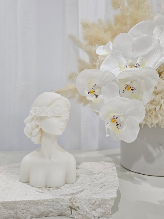Flower Princess Blindfold Candle