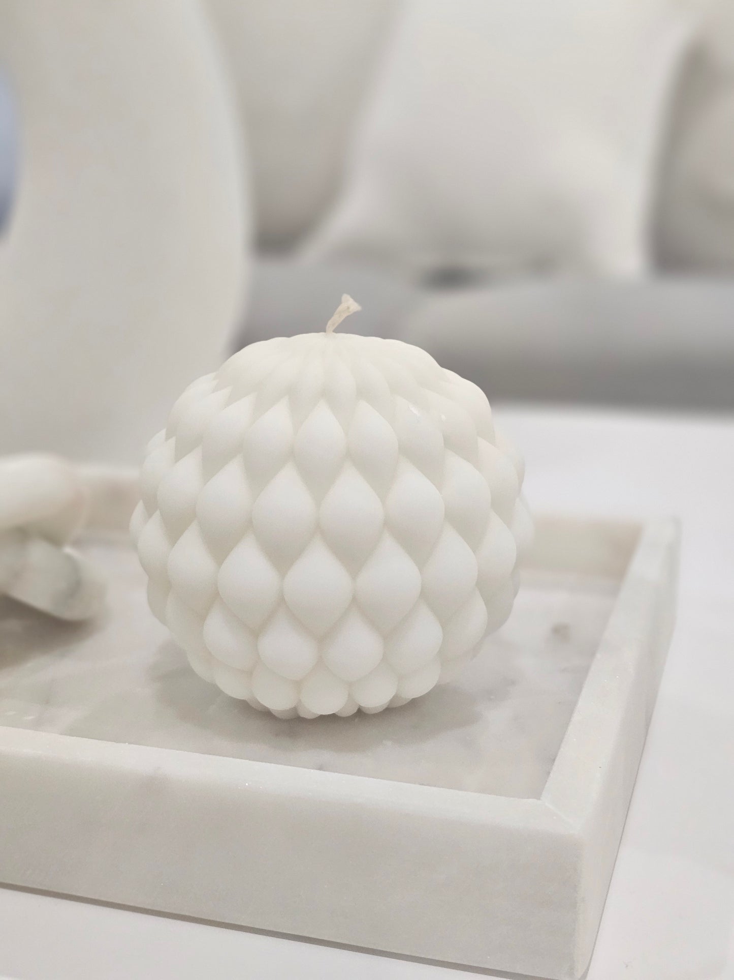 Braid Orb Candle