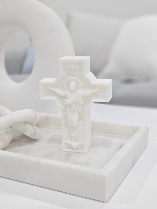 Jesus Cross Candle